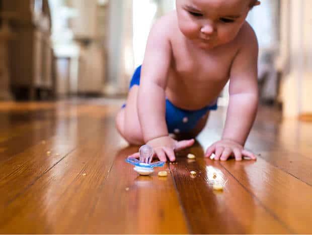 Force of Nature is a safe cleaning product to disinfect pacifiers