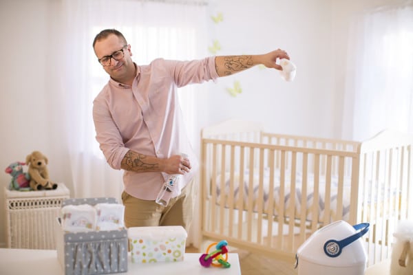 Force of Nature is a natural deodorizer for diaper pails