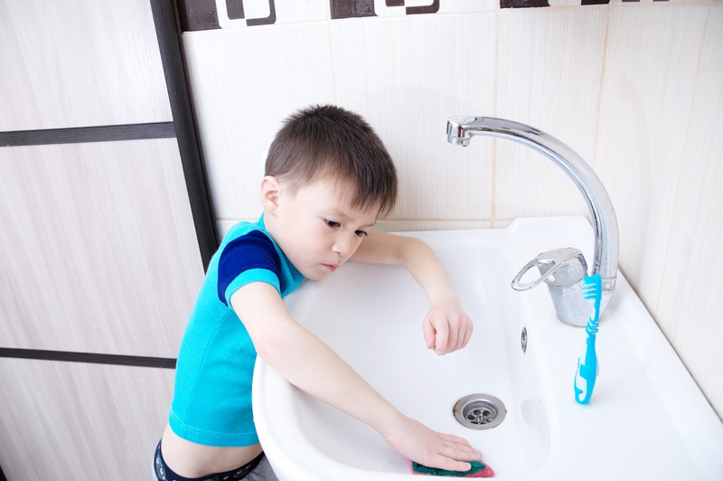 Kids Cleaning: Finding One Product for Every Surface