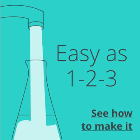 Making a batch of Force of Nature is as easy as 1-2-3