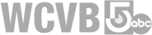 logo of Channel 5 news and website in grayscale