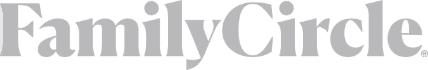 logo of family circle brand of magazine and website in grayscale