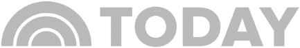 logo of the today show and website in grayscale