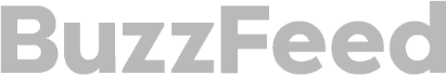 logo of buzzfeed website in grayscale
