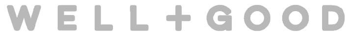 logo of well and good website in grayscale