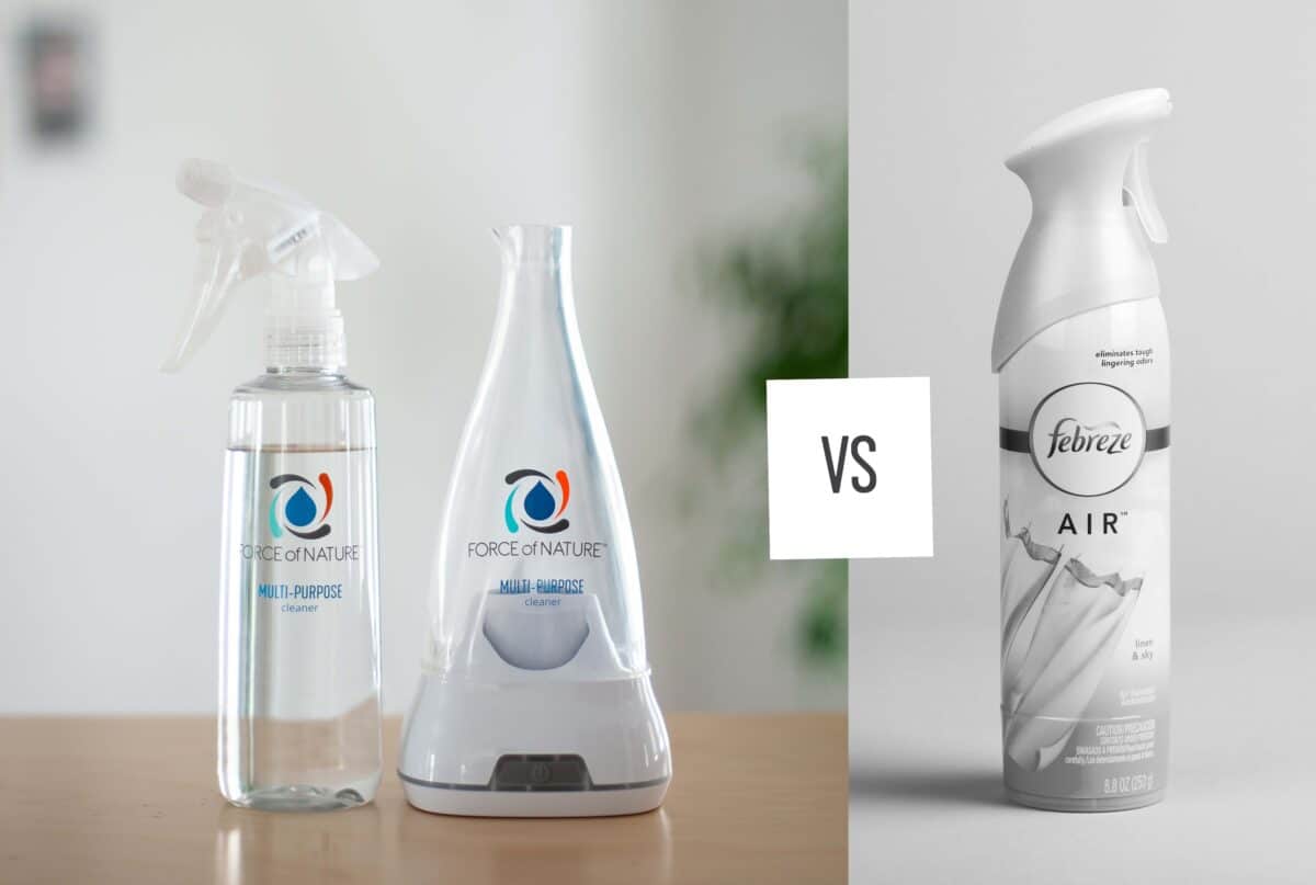 Can Force Of Nature Really Deodorize As Well As Febreze?