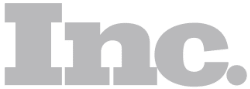 logo of inc magazine and website in grayscale