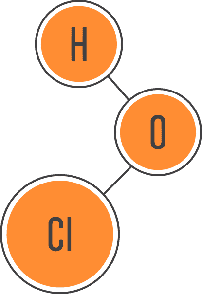 hypochlorous acid molecule