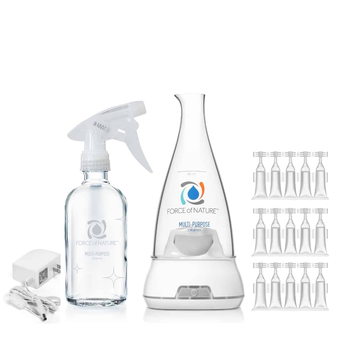 Force of Nature glass bottle bundle