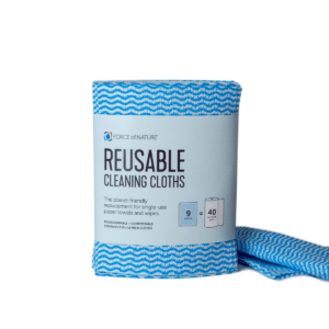 Force of Nature reusable cleaning cloths