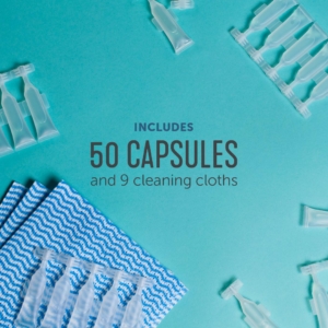 Force of Nature Super Saver Bundle includes 50 capsules & 9 cloths