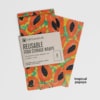 Force of Nature reusable food storage wraps tropical papaya pattern