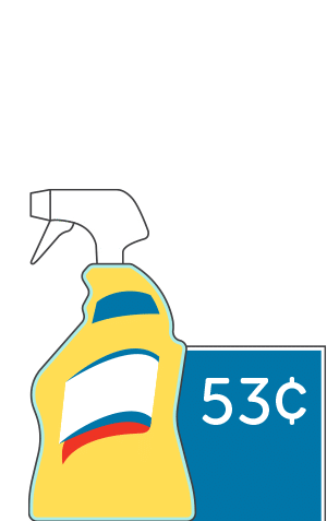 spray bottle of Lysol Disinfectant Spray brand product