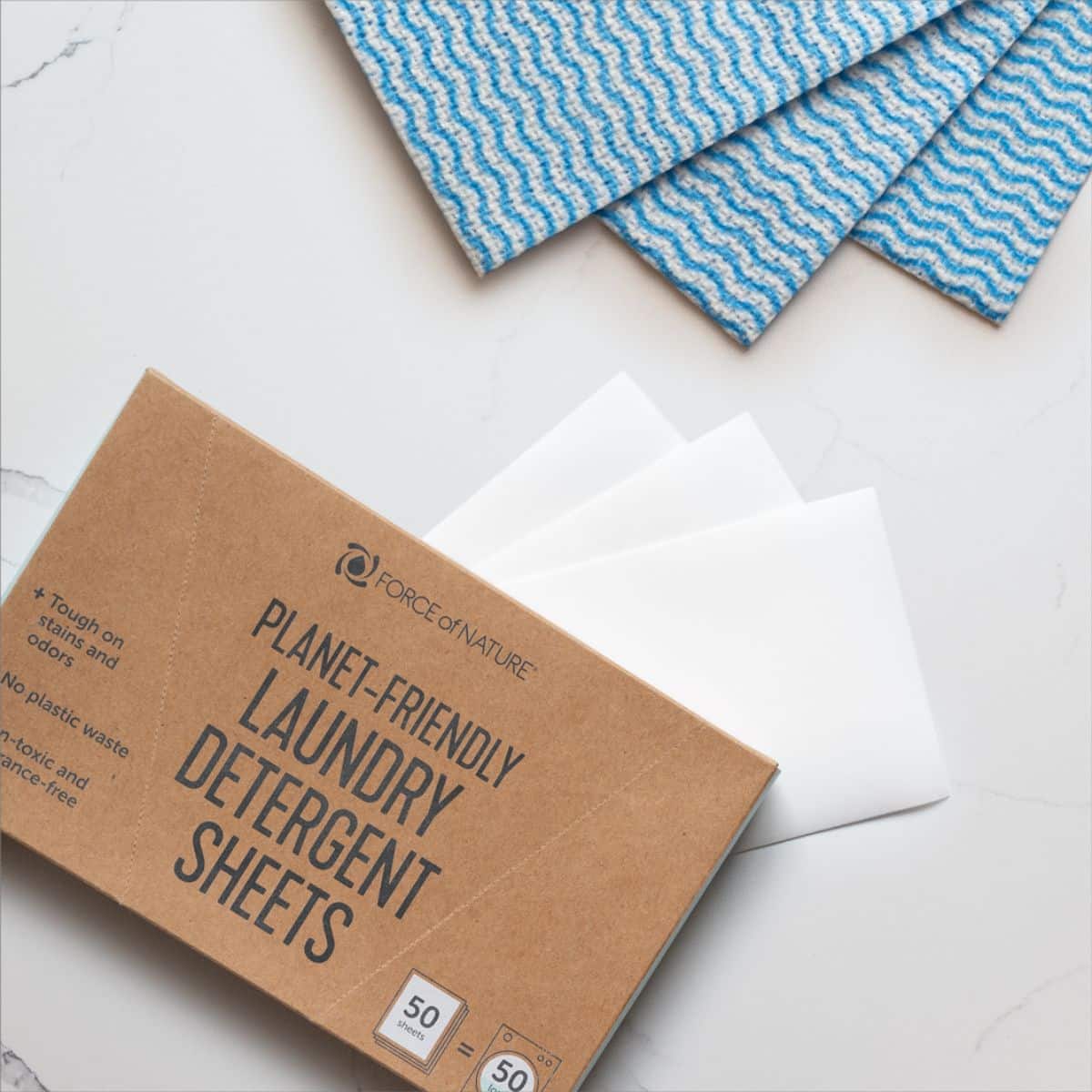 Force of Nature Sustainable Swaps Set for cleaning & laundry