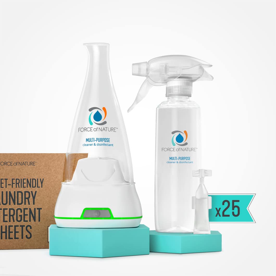 Force of Nature Cleaning & Laundry Bundle
