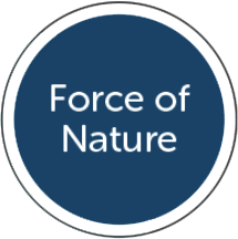 circular highlight of Force of Nature