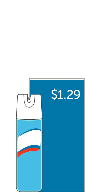 spray bottle of Lysol Disinfectant Spray brand product