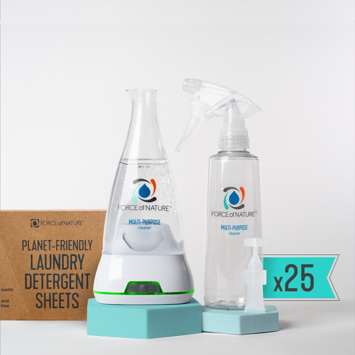 Force of Nature Cleaning & Laundry Bundle